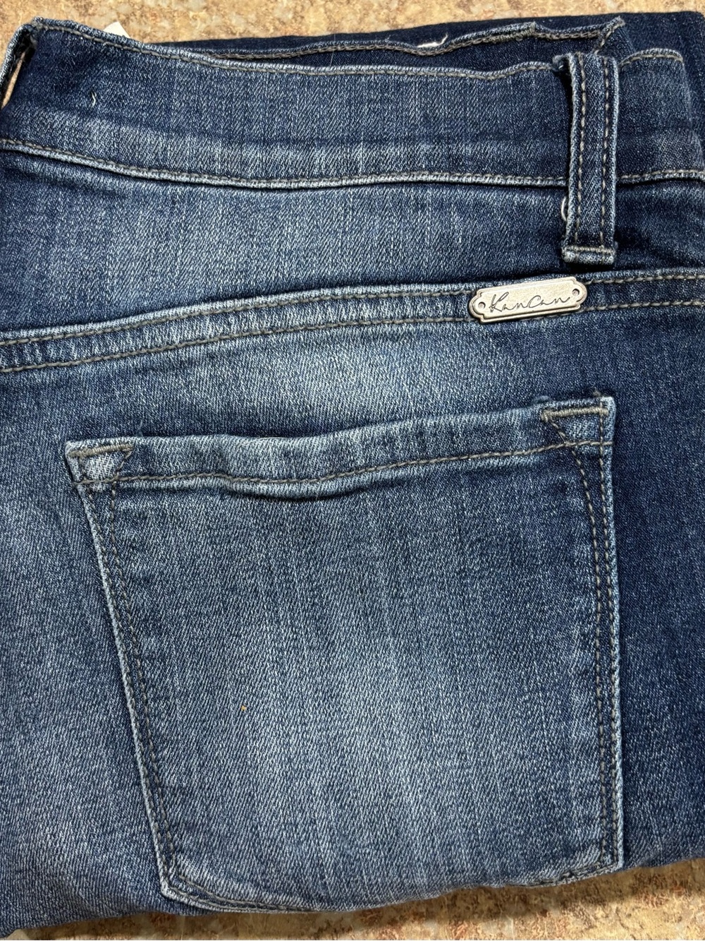 Kancan Skinny Jeans in Medium Blue Wash